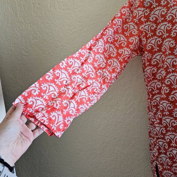 Roberta Roller Rabbit Geometric Cover-Up Tunic - Picture 2 of 7